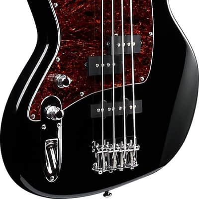 Ibanez TMB100L Talman Standard Left-Handed 4-String Bass Guitar, Jatoba Fingerboard, Black image 4