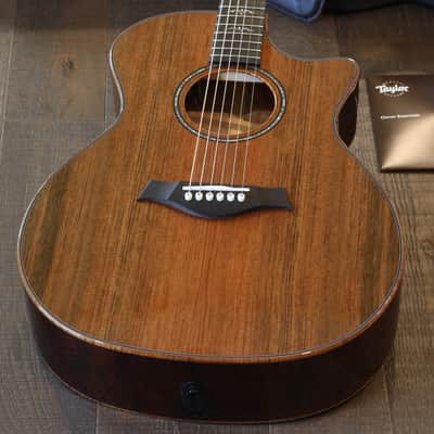 Unplayed! 2020 Taylor Custom Grand Auditorium Sinker Redwood Quilted Maple NAMM + OHSC image 2