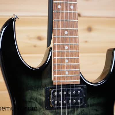 Ibanez GRX70QA-TKS Gio - Transparent Black Sunburst image 3