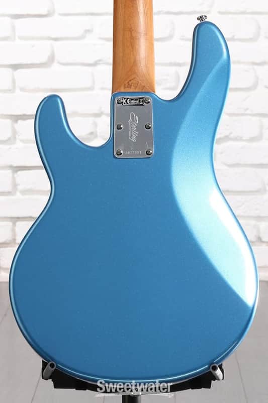 Sterling By Music Man StingRay RAYSS4 Electric Bass Guitar - Toluca Lake Blue (RaySS4TLBd2) image 1