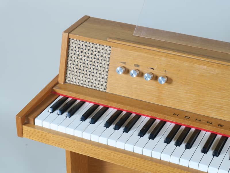 Hohner Pianet M piano with legs and music stand (serviced) image 1