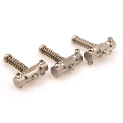Tone Ninja Compensated Telecaster 1/4 Saddles (3), USA Made, Steel