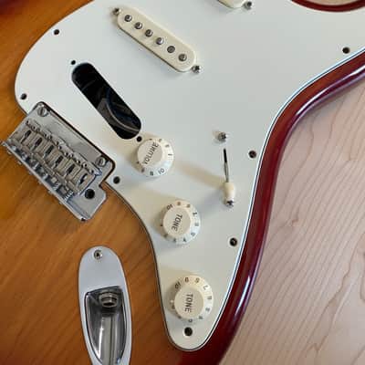 2016 Fender Stratocaster Loaded Body - USA Corona - Sienna Sunburst Ash - Fat '50s Pickups image 2