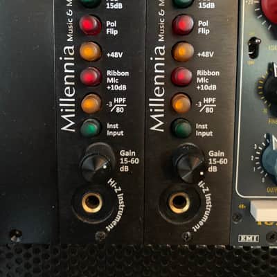 API 500 Series Rack w/ Chandler TG2, TG Opto Compressor & Millennia HV-35 Preamps image 3