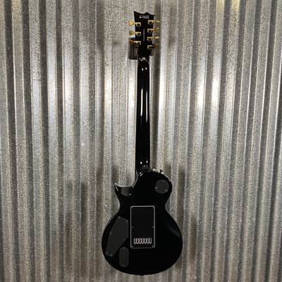 ESP LTD EC-1007B Evertune Baritone 7 String Black Guitar #2422 Used image 7