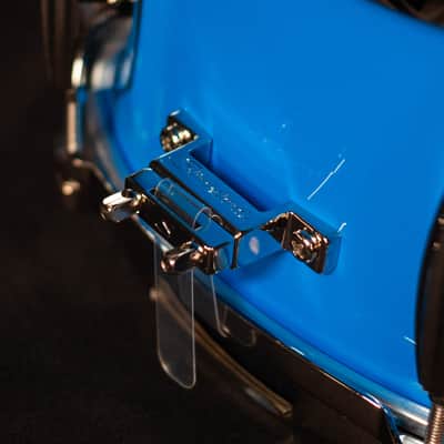 Slingerland 14" x 5.5" Studio King Snare Drum, Lunar Blue, Nickel Hardware image 4