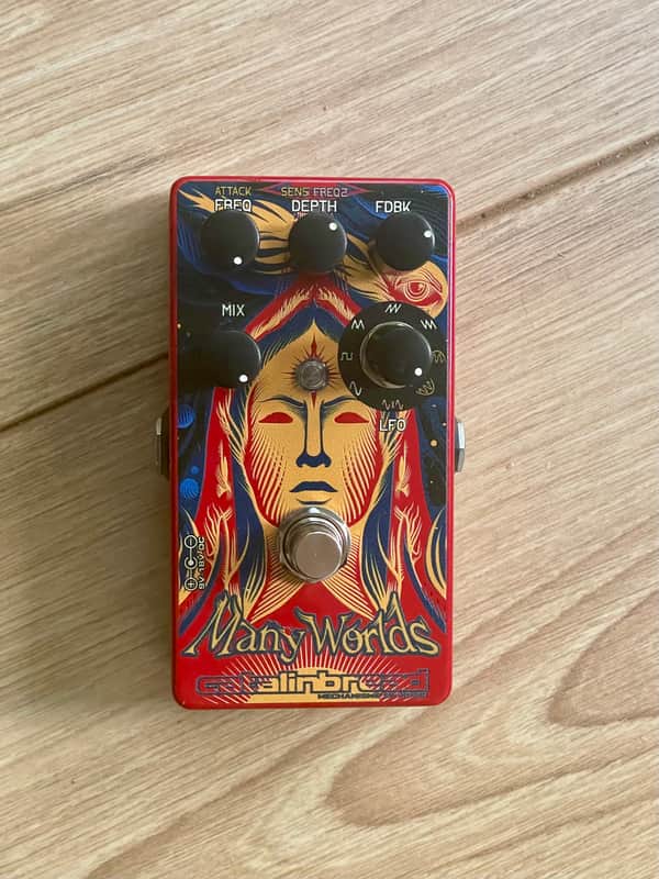 Catalinbread Many Worlds Phaser 2022 - Present - Red Graphic image 1