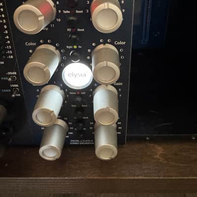 Elysia karacter 500 2-Channel 500 Series Saturator Module 2010s - Blue image 2