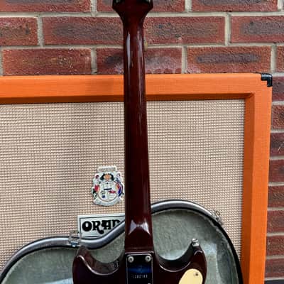 Vintage 1980s Hondo Professional Series Japan H-1010 Walnut Electric Guitar OHSC image 13