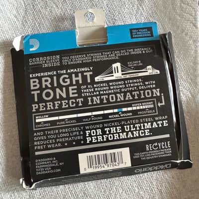 D'Addario EXL140-8 Light Top/Heavy Btm 10-74 Nickel Wound XL Electric 8-Strings Guitar - 3 Packs image 2