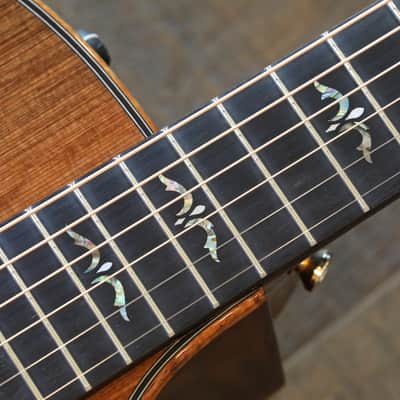 Unplayed! 2020 Taylor Custom Grand Auditorium Sinker Redwood Quilted Maple NAMM + OHSC image 8