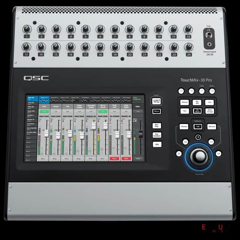 2010s QSC TouchMix-30 Pro Touch Screen Compact Digital Mixer B…