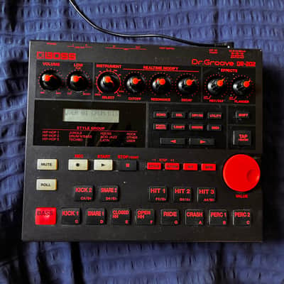 Boss DR-202 Dr. Groove 2000s - Black image 1