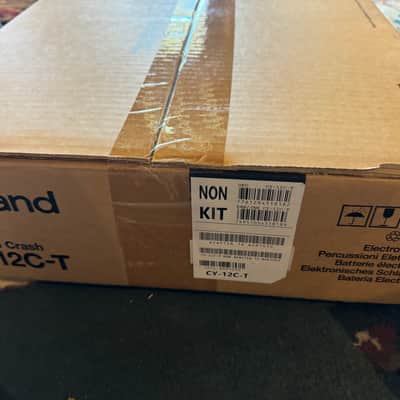 Roland CY-12C-T V-Cymbal 12" Crash Pad 2022 - Present - Black image 2
