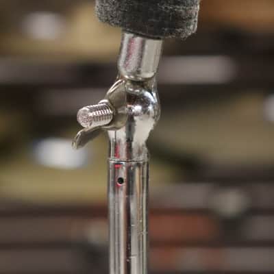 Japanese Flat Base Straight Cymbal Stand Vintage 1960's image 2