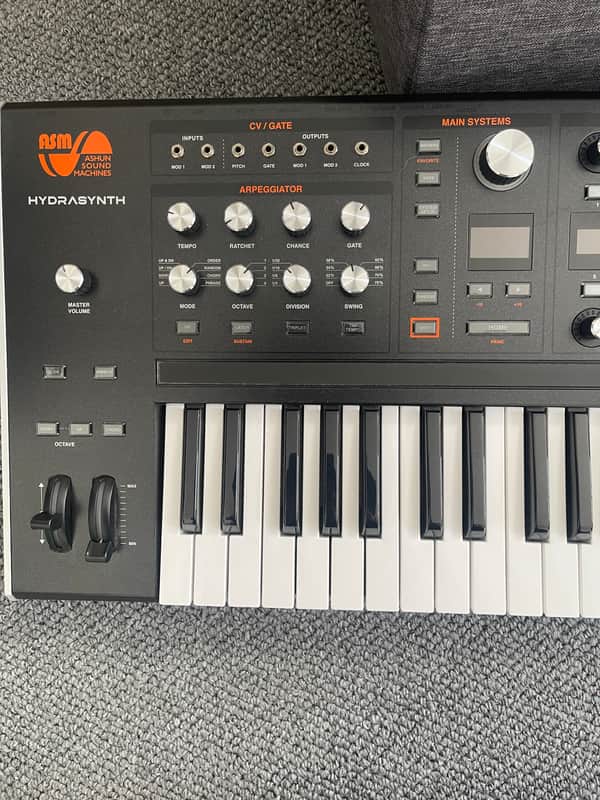 ASM Hydrasynth 49-Key Polyphonic Synthesizer 2020 - Black image 1