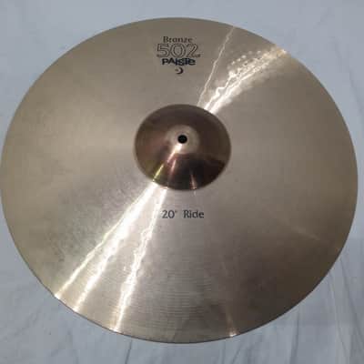 Paiste 502 Bronze 20" Ride Cymbal (2002 Alloy) Nice! 1990s image 1