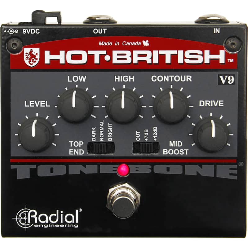 Radial ToneBone Hot-British V9 Distortion | Reverb