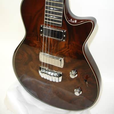 2007 Taylor Solidbody Walnut Electric Guitar, Natural w/ Case image 4