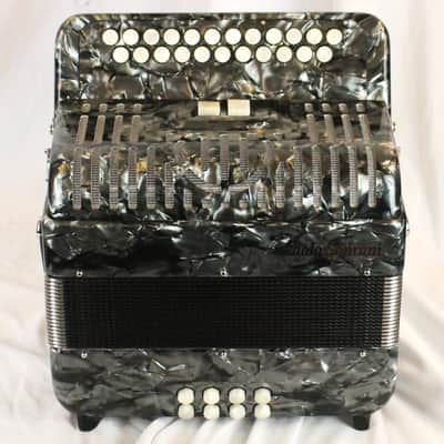 NEW Gray Paolo Soprani Jubilee IV Diatonic Button Accordion BC LMMM 23 8 image 2