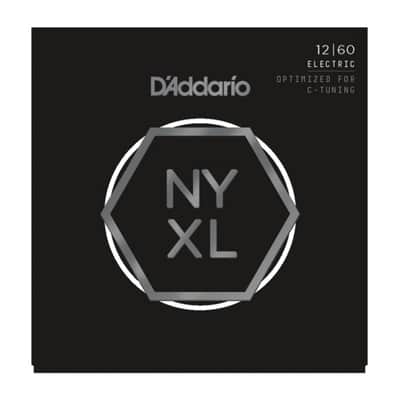 D'Addario NYXL 12-60 Carbon Steel Alloy - Electric Guitar Strings image 1
