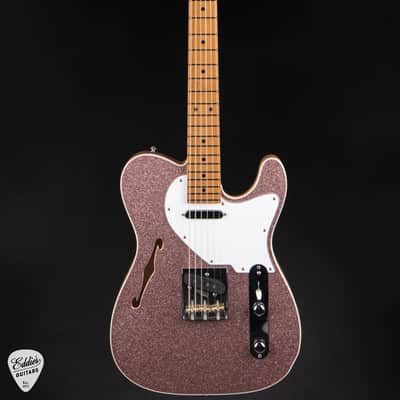 2024 - Suhr Eddie's Guitars Exclusive Custom Classic T Roasted - Champagne Sparkle image 3