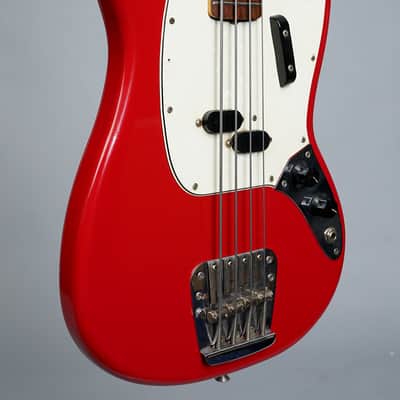 Fender Mustang Bass 1966 - Dakota Red refinish image 2