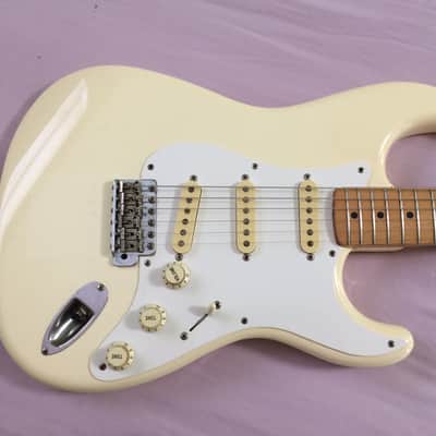 Fender '57 ST-357 Stratocaster MIJ 1987 Antique White image 1