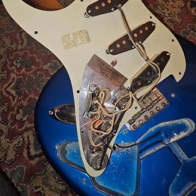 Fender American Vintage '62 Stratocaster 1985 - 1989 - Lake Placid Blue image 12