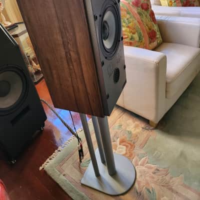 Mission 737r 1985 - Walnut with atacama stands and covers A1 condition & sound superb image 5