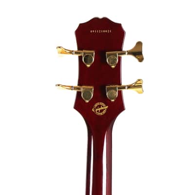Epiphone Allen Woody Rumblekat Wine Red Used image 13
