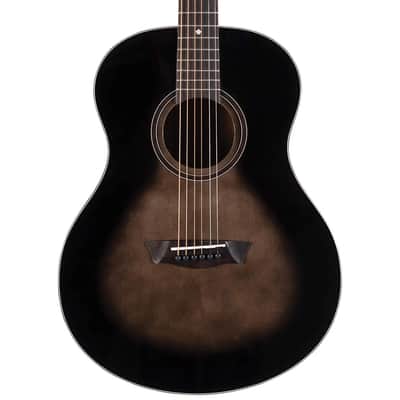 Washburn Bella Tono Novo S9 Studio Acoustic Guitar - Gloss Charcoal Burst image 1