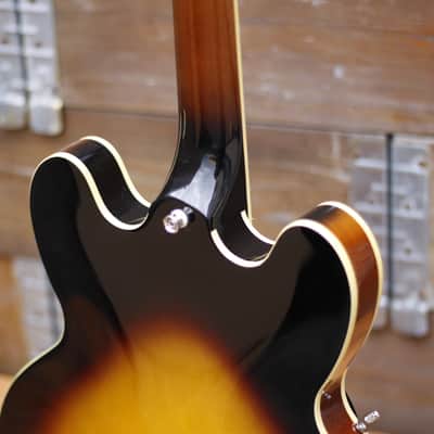 Epiphone ES-335 Left Hand - Vintage Sunburst image 12