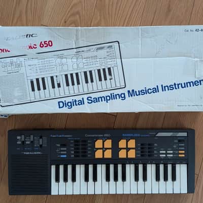Concertmate 650 (Casio SK-5) Sampling Keyboard 1980s