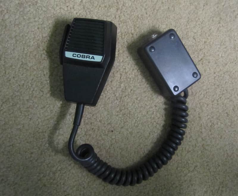 Circuit Bent Modified Vintage Cobra CB Microphone Experimental Lo-fi Mic image 1