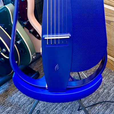 Enya NEXG 2 Deluxe Carbon Fiber Smart Acoustic-Electric Guitar Bundle - Purple - with matching charging stand! image 2