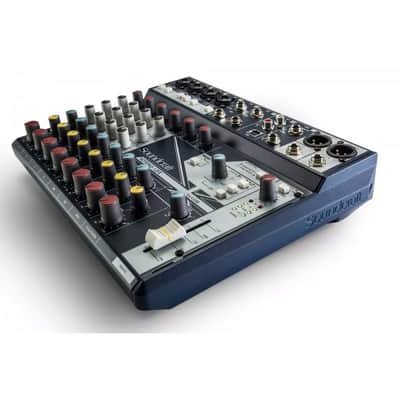 Soundcraft NOTEPAD-12FX 12 Channel Analog Mixing Console Audio Mixer USB image 2
