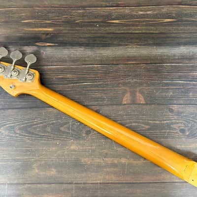 1991 Fender Japan PB-62 Jazz Bass Neck Fujigen Made in Japan as is image 15