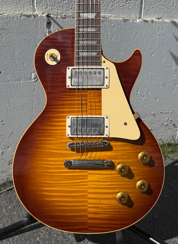 Gibson Custom Shop 1959 Les Paul Standard VOS Iced Tea Burst New Unplayed Auth Dlr 8lb12oz #289 image 1