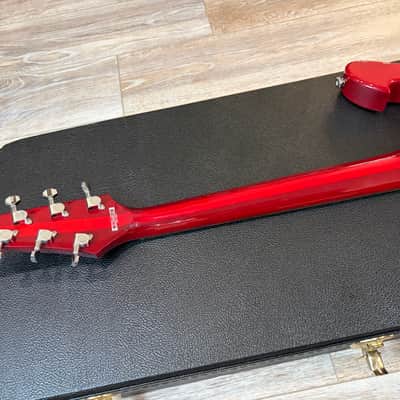 Ibanez FRM100-TR Paul Gilbert Signature Fireman 2016 - Transparent Red; SIGNED by Paul Gilbert image 4