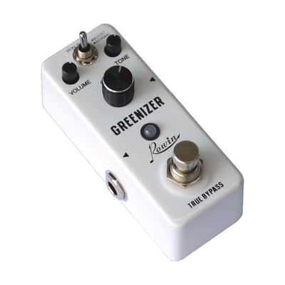Rowin LEF-323 Greenizer overdrive Ibanez TS808 Tube Screamer clone True bypass Pedal image 2