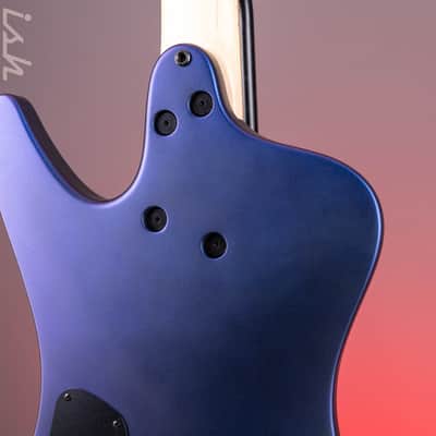 Dingwall D-Roc Standard 5-String Bass Matte Blue to Purple Colorshift B-Stock image 12