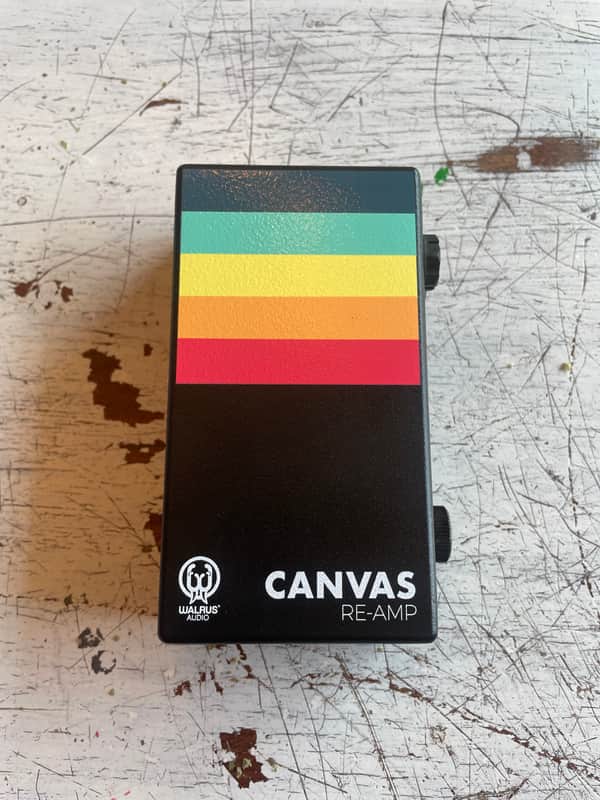 Walrus Audio Canvas Passive Re-Amp Unit 2023 - Present - Black w/ Rainbow Graphic