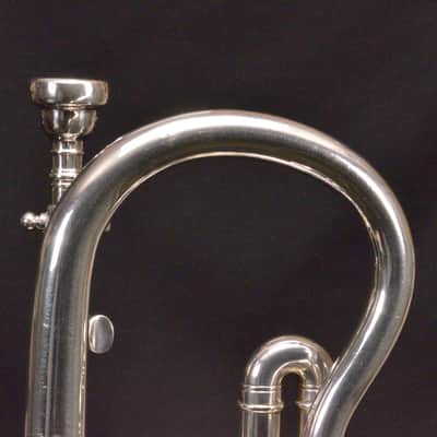 Vintage 1971 Besson New Standard Class A Soprano Cornet in Eb, Silver-Plated with Original 'S' Mouthpiece image 10