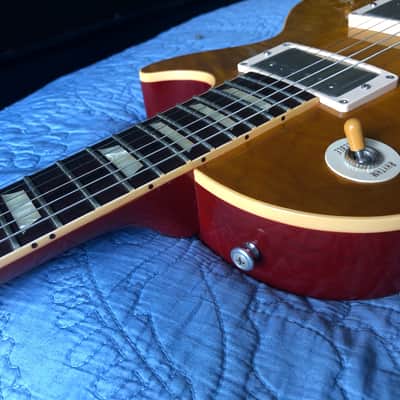 Gibson R8 Custom Shop Les Paul Wildwood Specs 2017 - Lemon Burst image 14