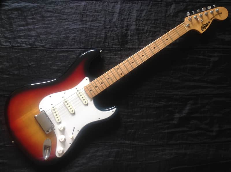 1976 JooDee Japan Vintage Artist Custom Stratocaster Sunburst image 1