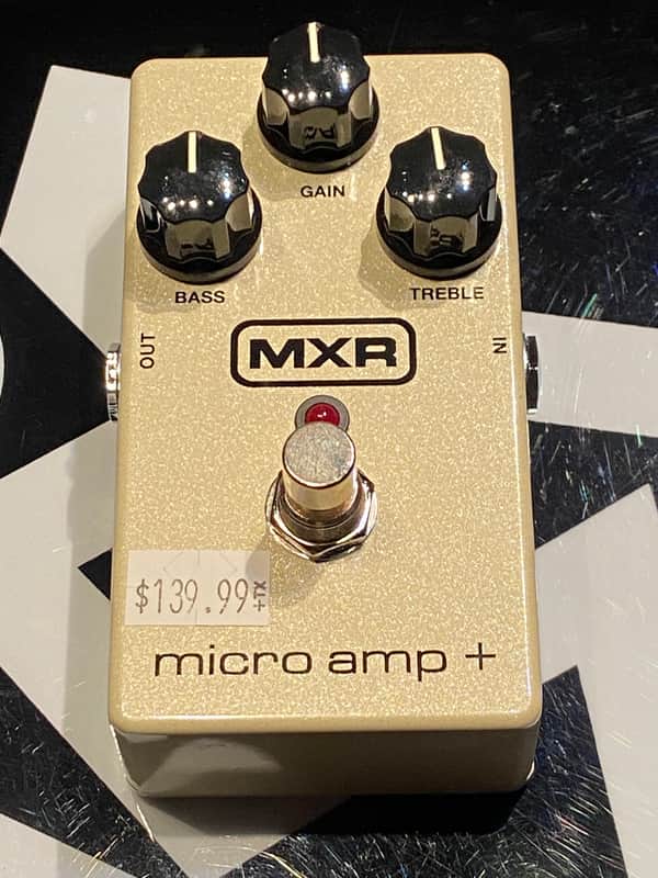 MXR Micro Amp + | Reverb