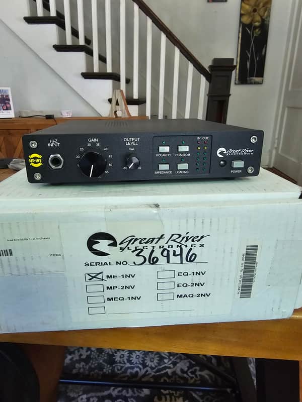 Great River Electronics ME-1NV Single Channel Mic Preamp | Reverb