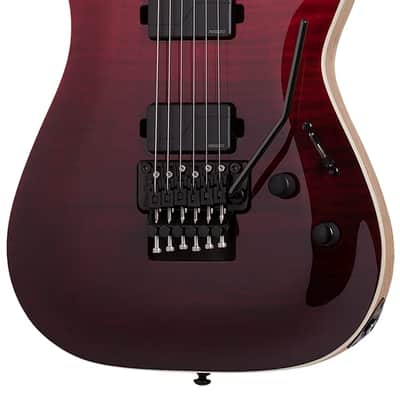 Schecter C-1 FR SLS Elite Blood Burst image 1