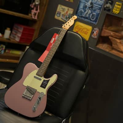 Fender Limited Edition Vintera II Road Worn '60s Telecaster - Burgundy Mist Metallic image 6